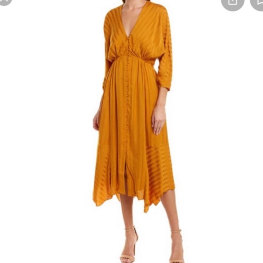 Joie silk midi dress size 6